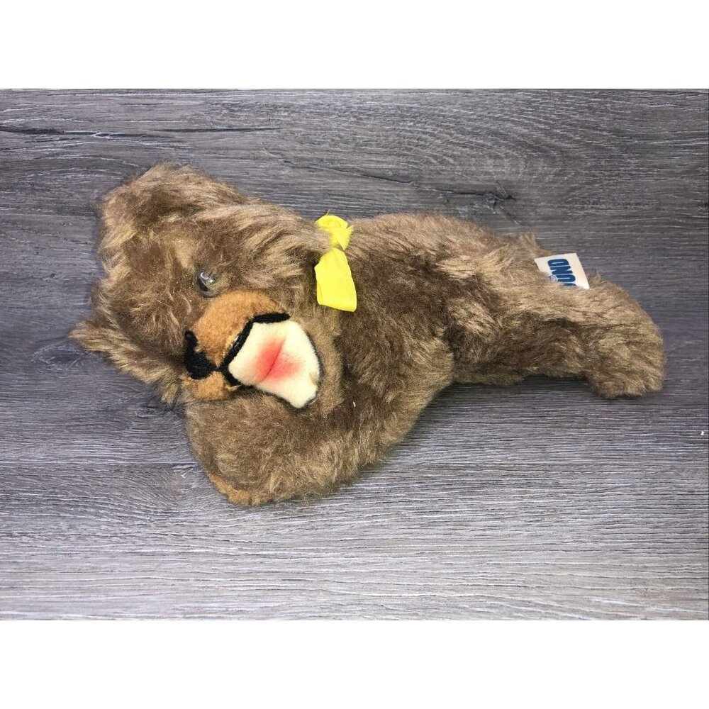 1976 Vintage Gund Brown Puppy Dog Plush 10” Tall